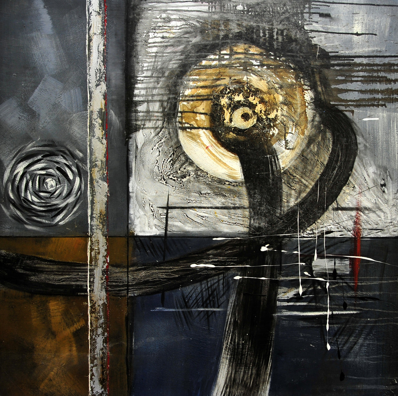 CT4017351 - 40"x40" Original Oil Painting