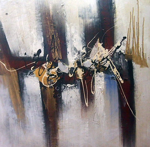 CT4018573 - 40"x40" Original Oil Painting