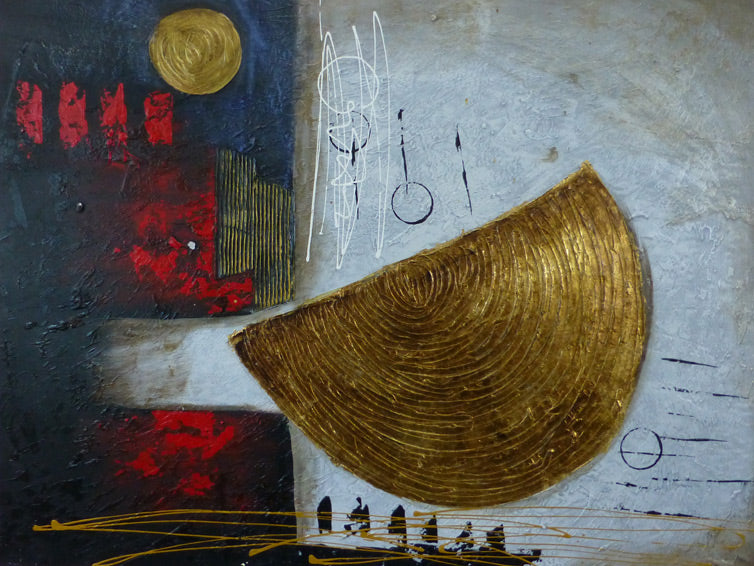 CT4810401 - 36"x48" Original Oil Painting