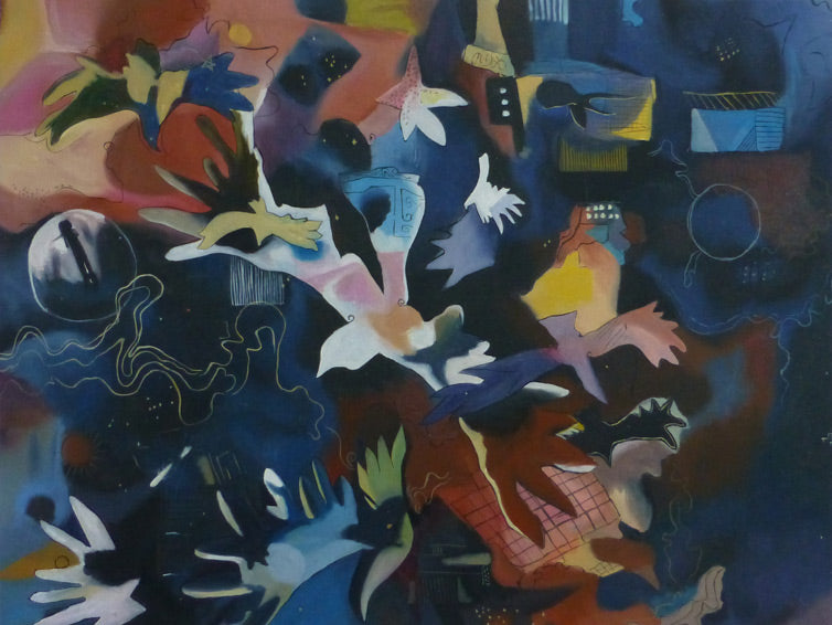 CT4811283 - 36"x48" Original Oil Painting