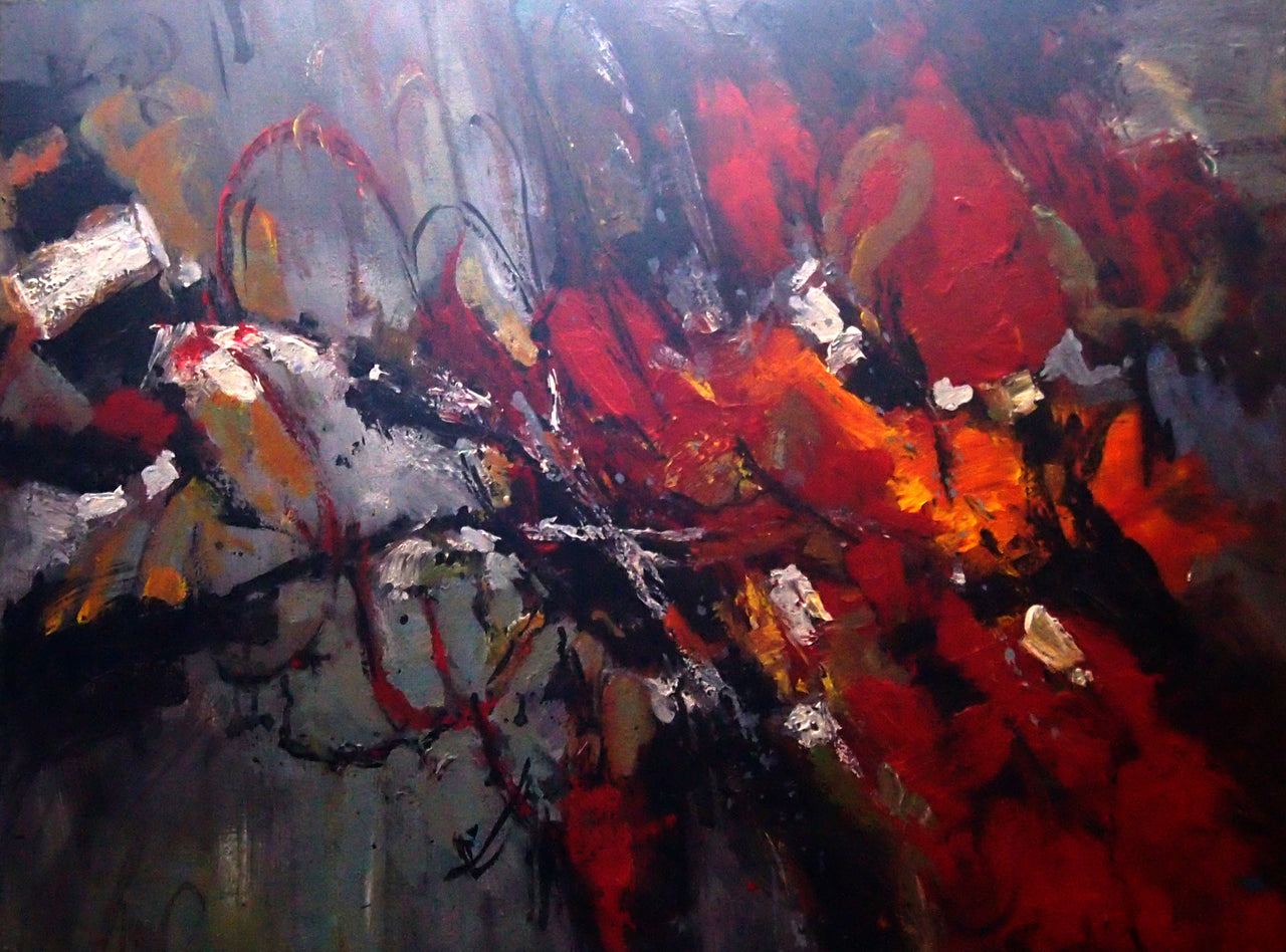 CT4819674 - 36"x48" Original Oil Painting