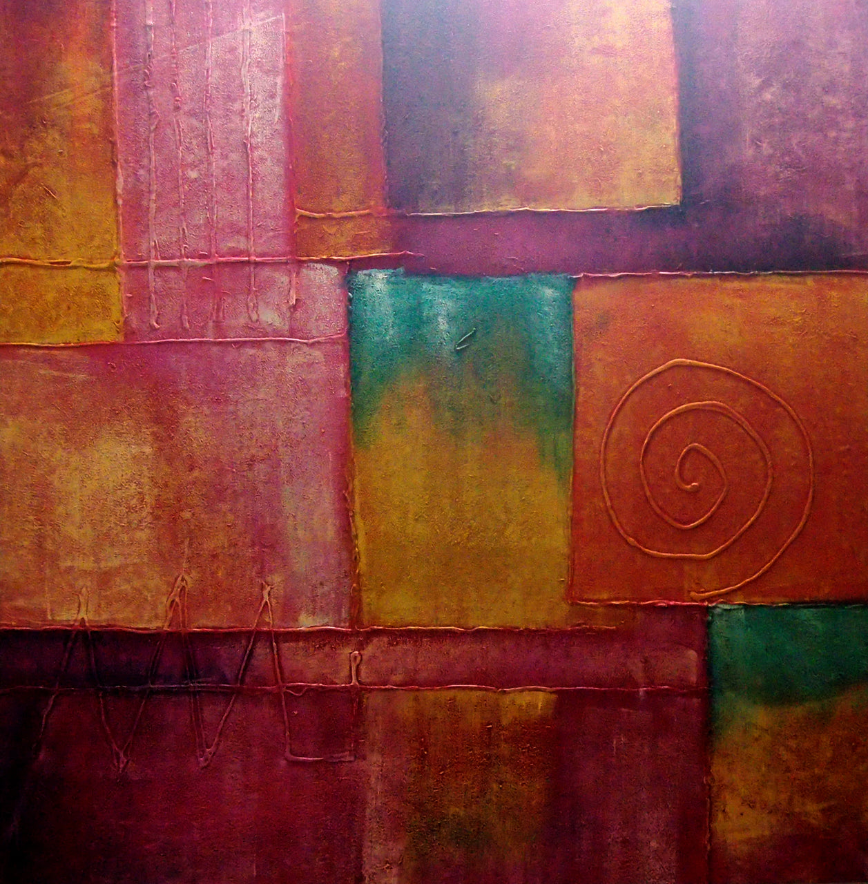 CT4920240 - 48"X48" Original Oil Painting