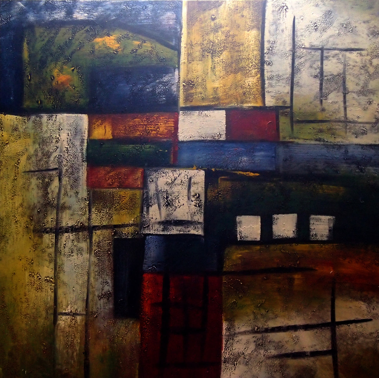 CT4920243 - 48"X48" Original Oil Painting