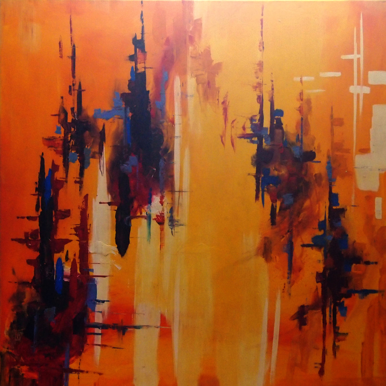CT4920245 - 48"X48" Original Oil Painting