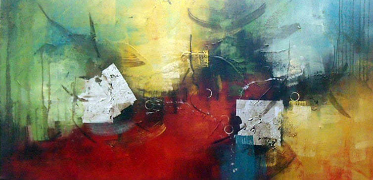 CT5018993 - 24"x48" Original Oil Painting