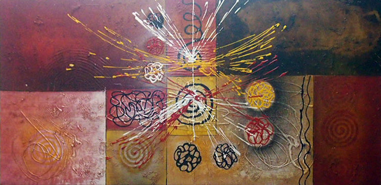 CT5019024 - 24"x48" Original Oil Painting