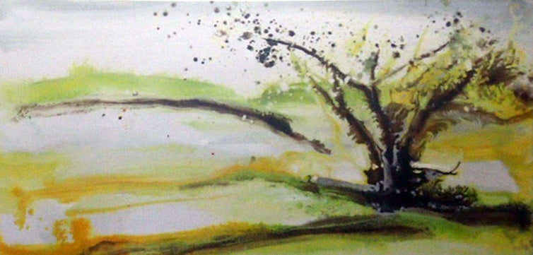 CT5019574 - 24"x48" Original Oil Painting