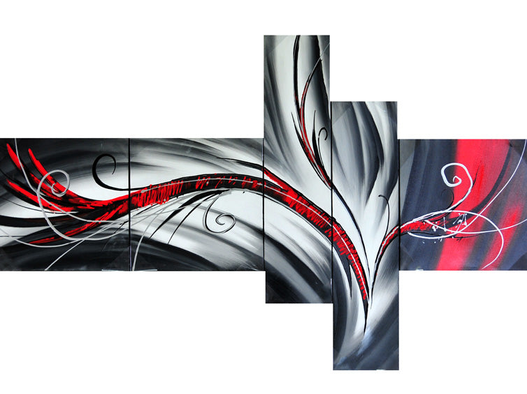 CTTT19583 - Triptych Original Oil Painting