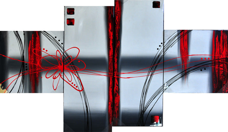 CTTT19609 - Triptych Original Oil Painting