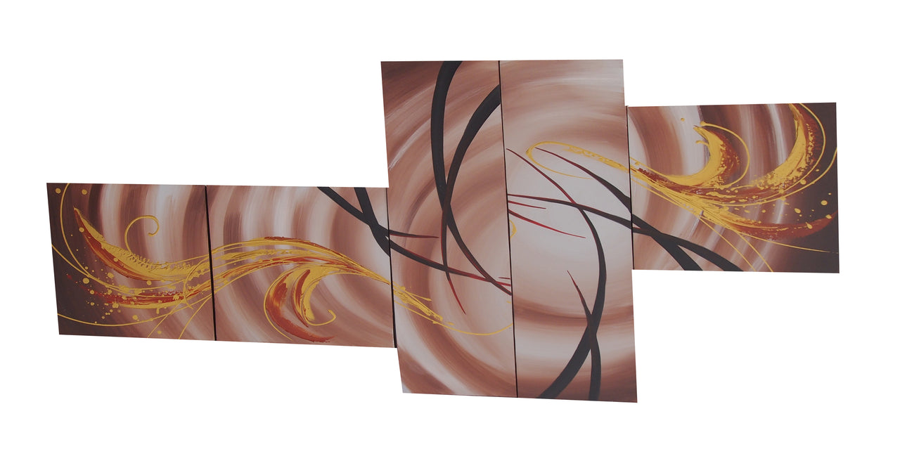 CTTT20455 - Triptych Original Oil Painting