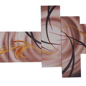 CTTT20459 - Triptych Original Oil Painting