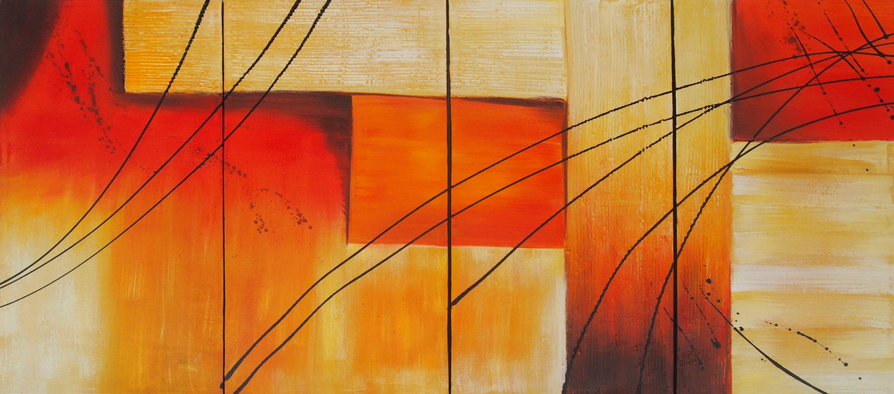 CTTT20460 - Triptych Original Oil Painting