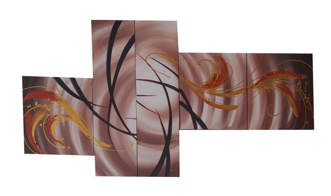 CTTT20476 - Triptych Original Oil Painting