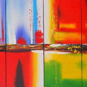CTTT20483 - Triptych Original Oil Painting