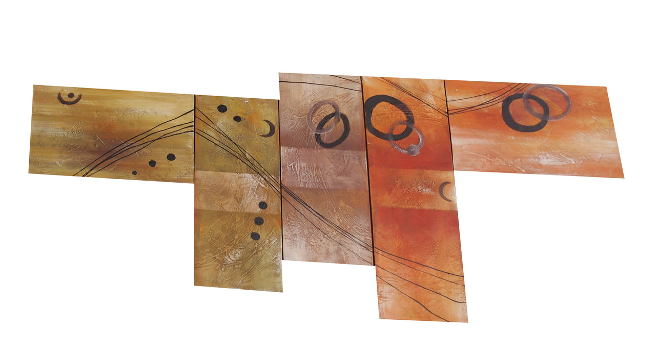 CTTT20496 - Triptych Original Oil Painting