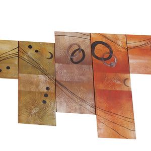 CTTT20496 - Triptych Original Oil Painting