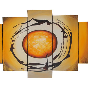 CTTT20498 - Triptych Original Oil Painting