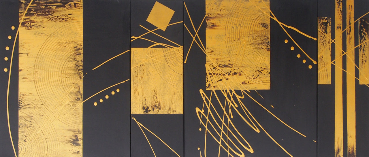 CTTT20514 - Triptych Original Oil Painting