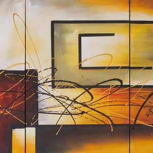 CTTT20534 - Triptych Original Oil Painting