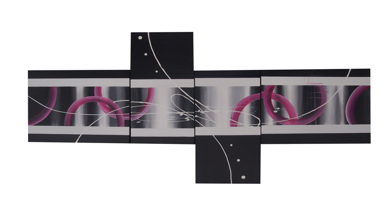 CTTT20539 - Triptych Original Oil Painting