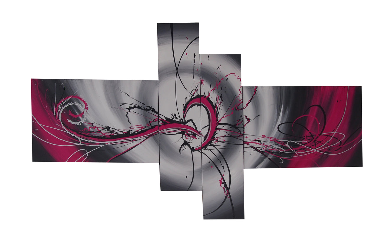 CTTT20549 - Triptych Original Oil Painting