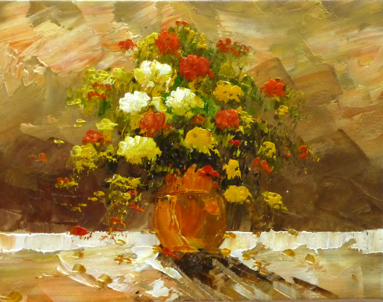 FL1012512 - 08"x10" Original Oil Painting