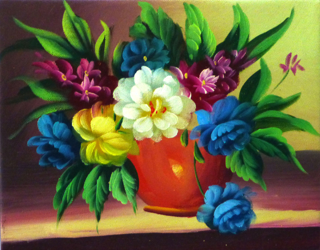 FL1014027 - 08"x10" Original Oil Painting