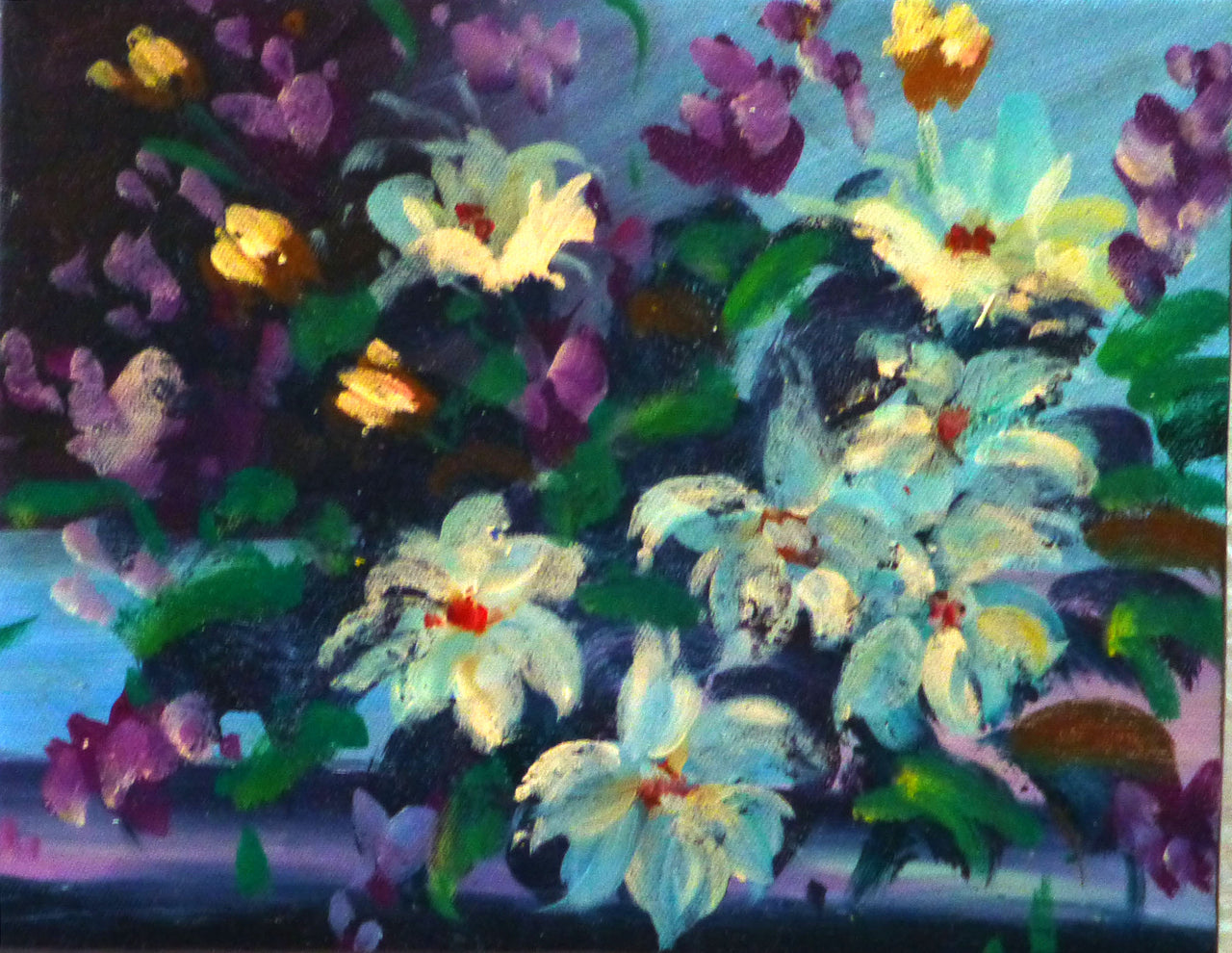 FL1014086 - 08"x10" Original Oil Painting