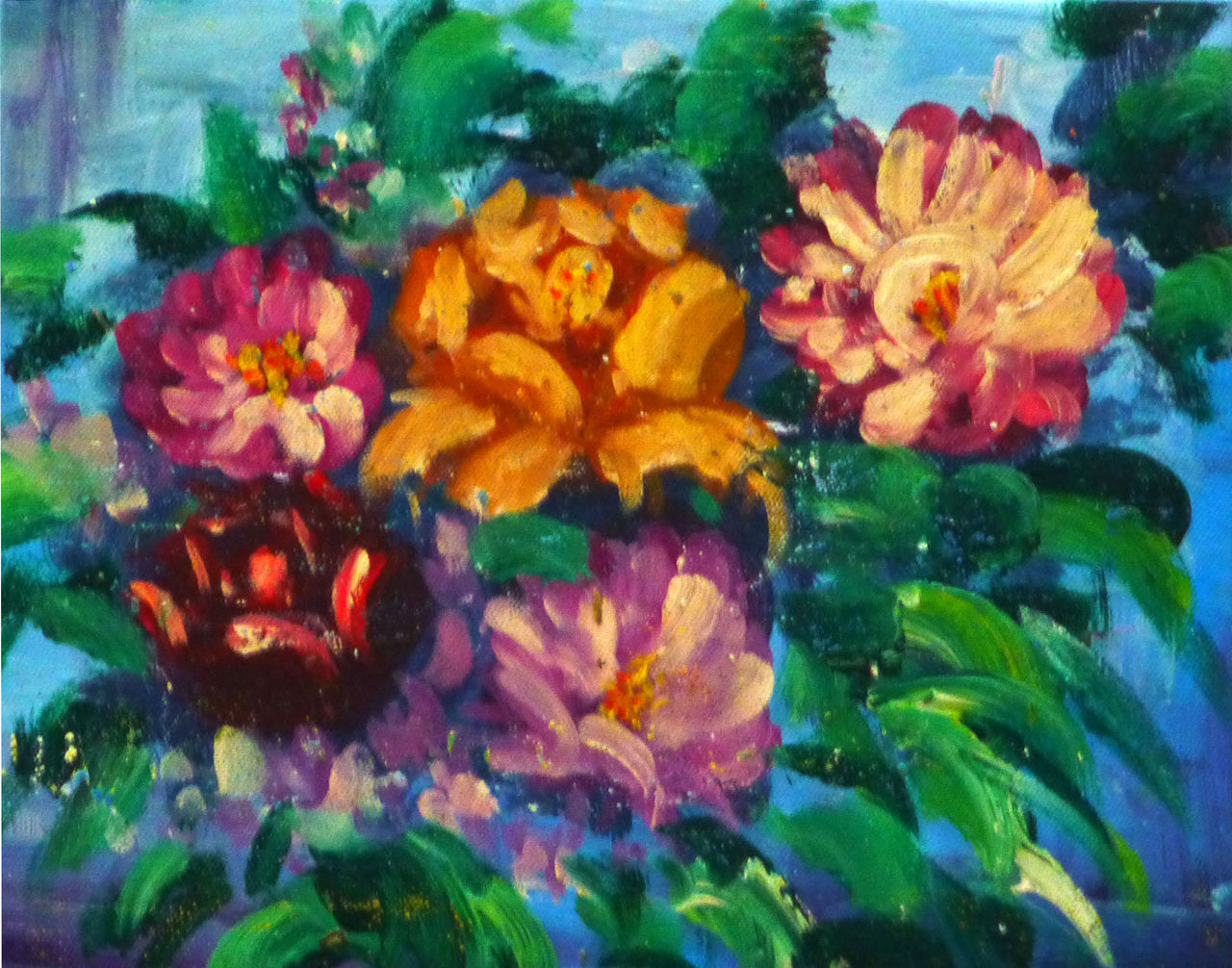 FL1014091 - 08"x10" Original Oil Painting