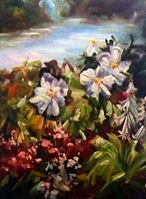 FL1518762 - 12"x16" Original Oil Painting