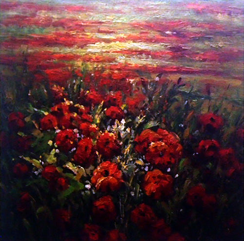 FL2318702 - 24"x24" Original Oil Painting