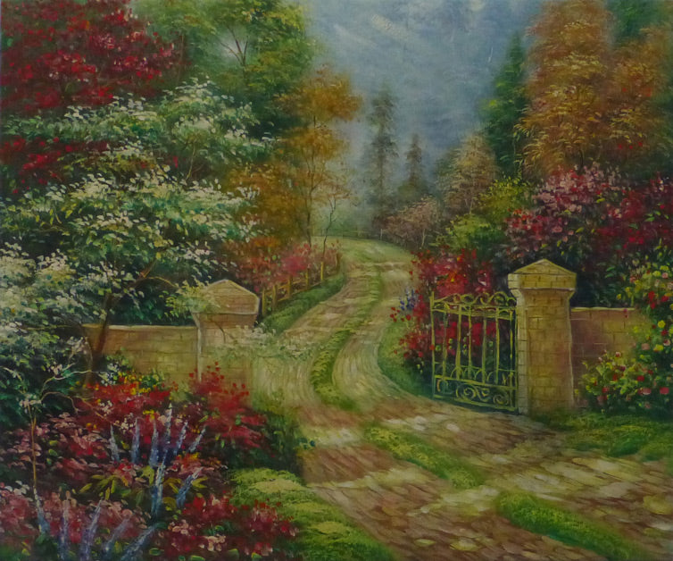 FL2410784 - 20"x24" Original Oil Painting