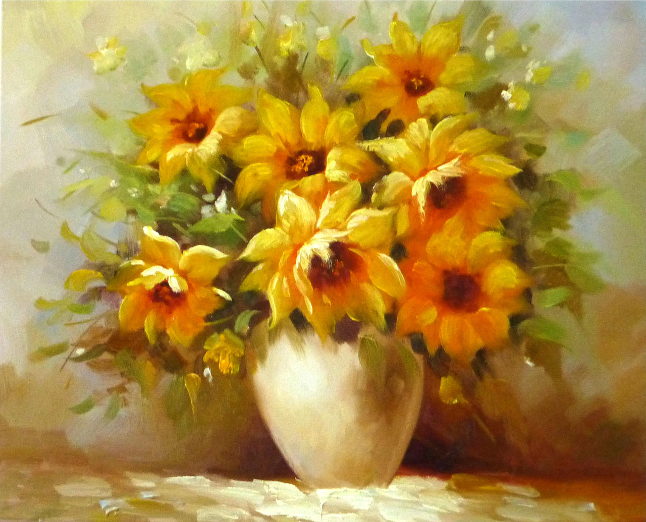 FL2413450 - 20"x24" Original Oil Painting