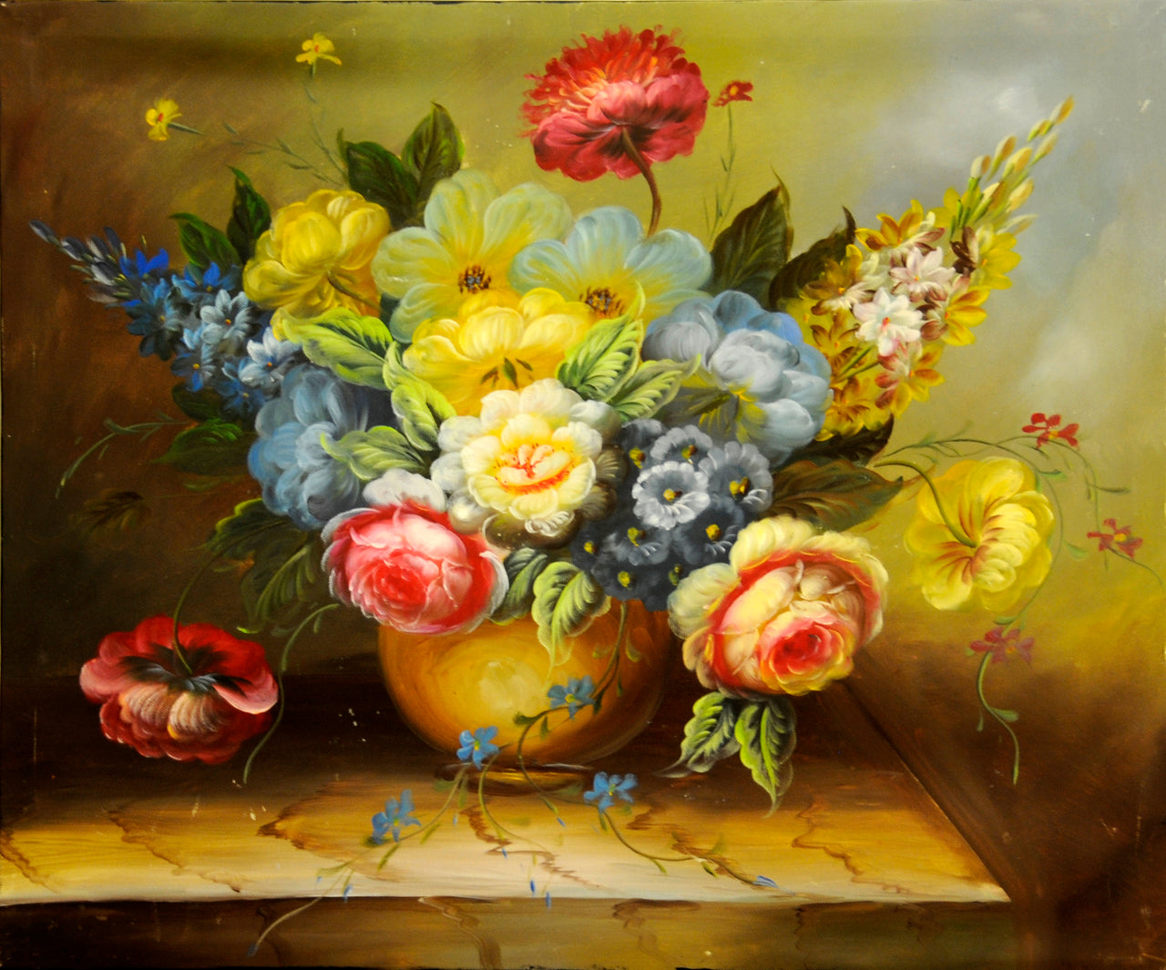 FL2414385 - 20"x24" Original Oil Painting