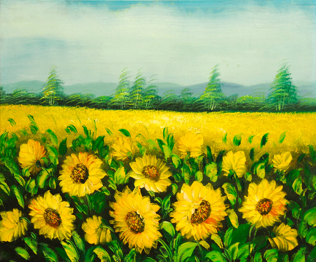 FL2414390 - 20"x24" Original Oil Painting