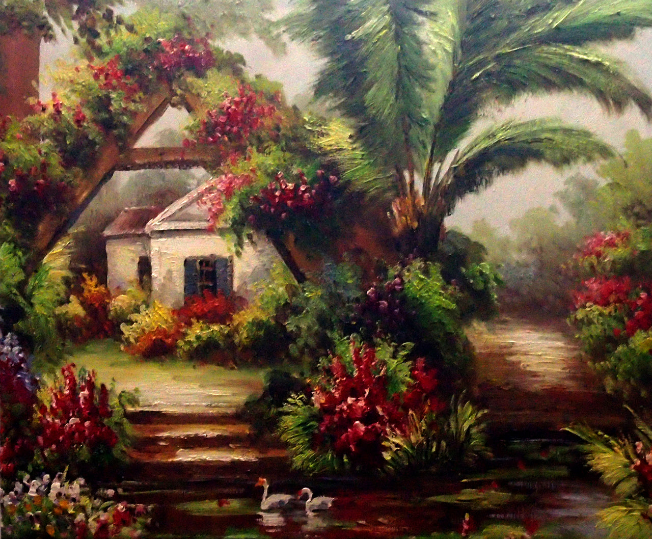 FL2420033 - 20"x24" Original Oil Painting