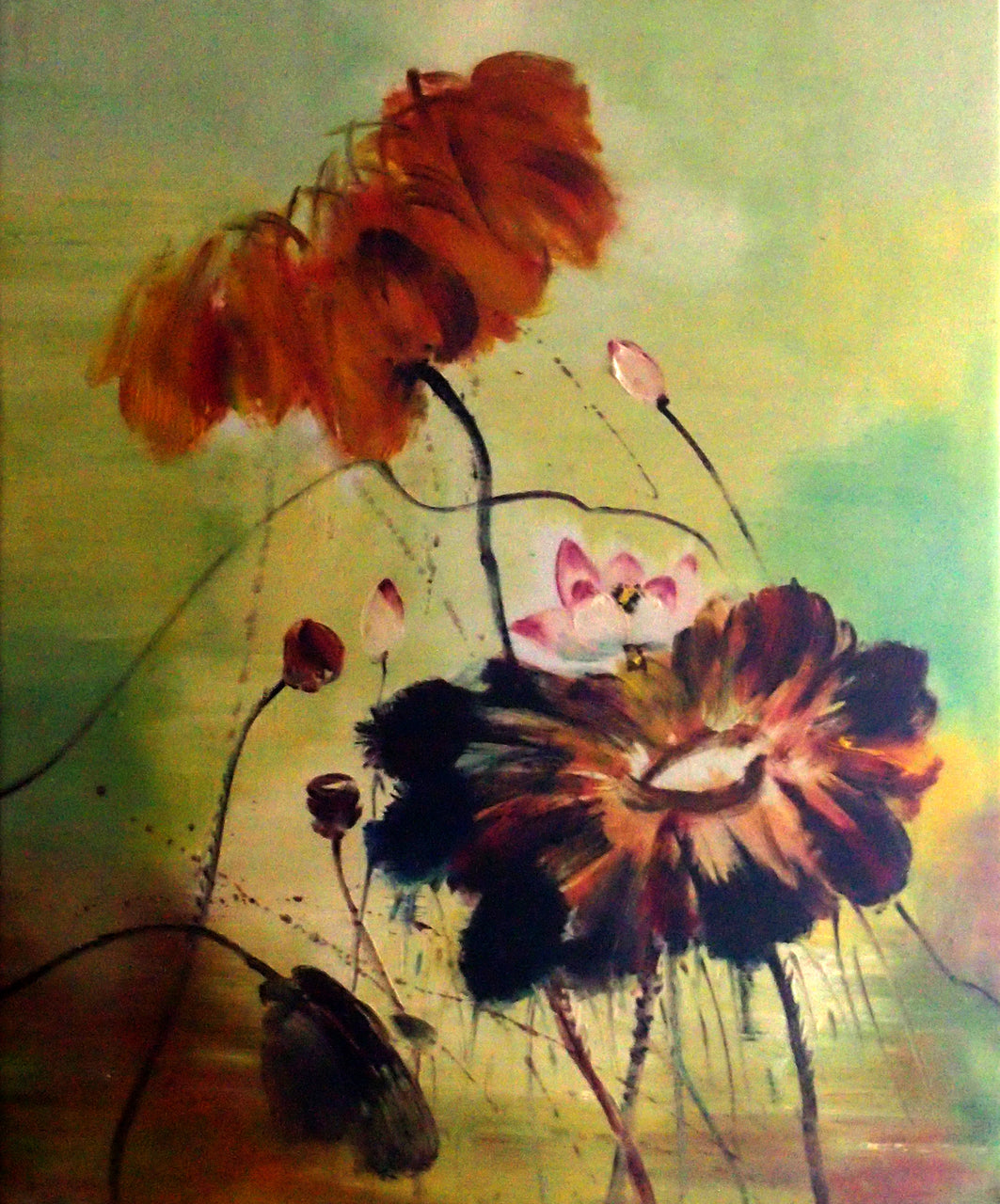FL2420078 - 20"x24" Original Oil Painting