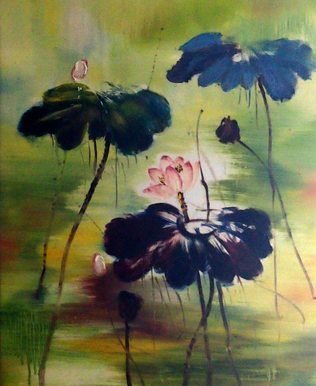 FL2420085 - 20"x24" Original Oil Painting