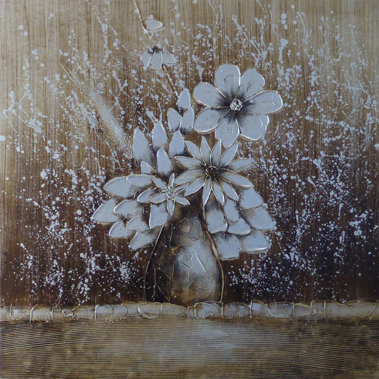 FL2811130 - 28"x28" Original Oil Painting