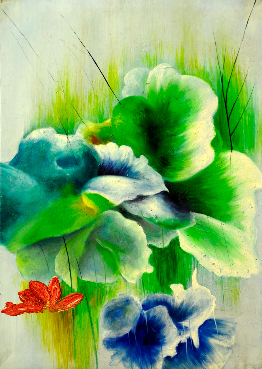 FL2914574 - 20"x28" Original Oil Painting