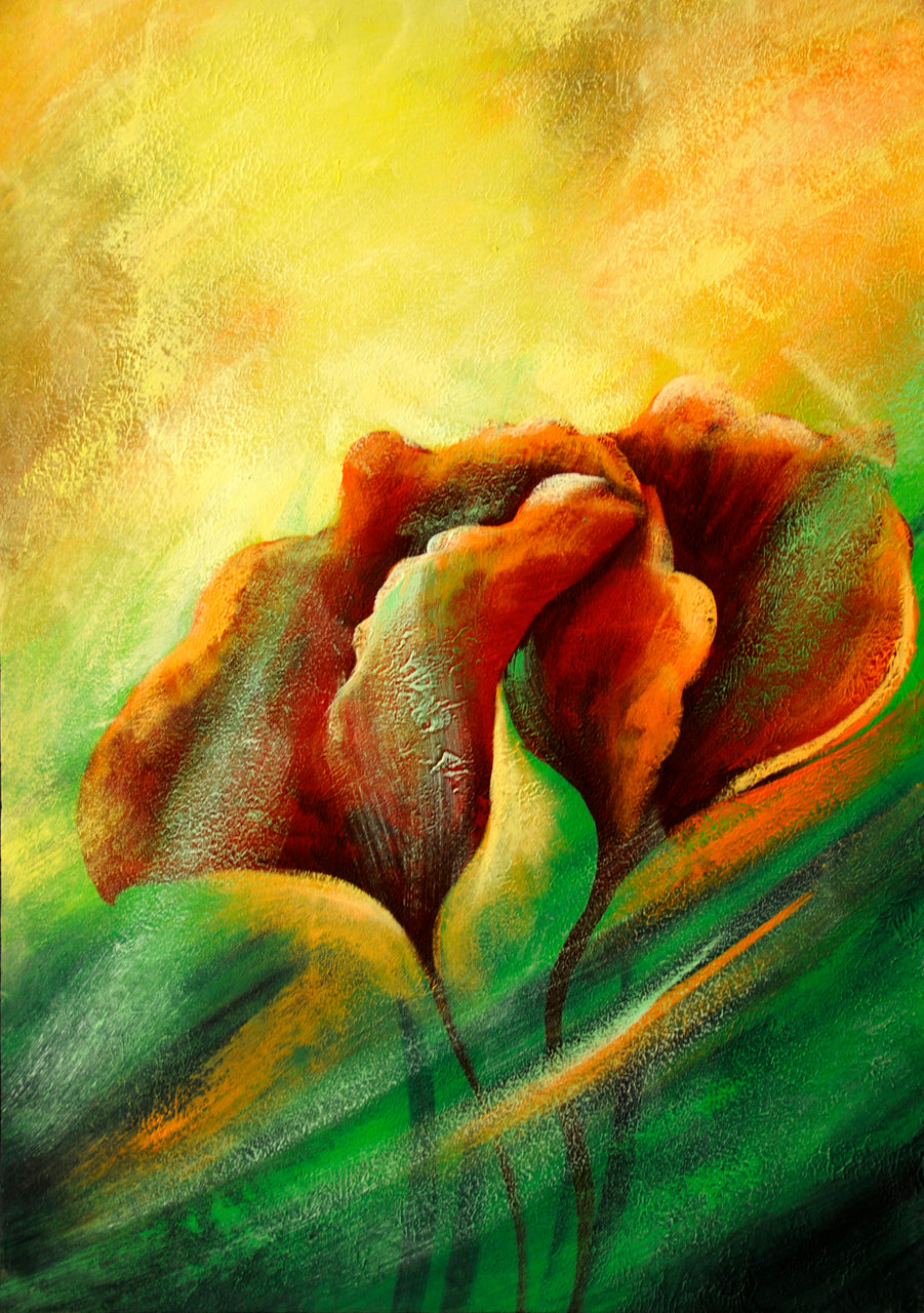 FL2914585 - 20"x28" Original Oil Painting