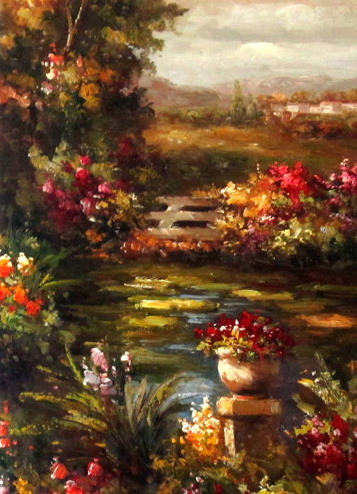 FL2915594 - 20"x28" Original Oil Painting
