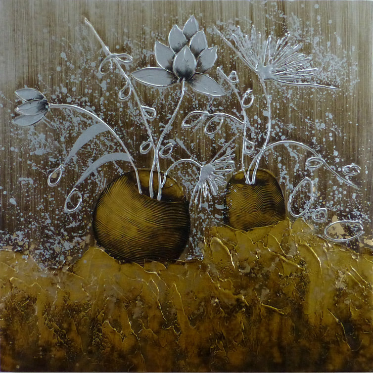 FL3111424 - 30"x30" Original Oil Painting