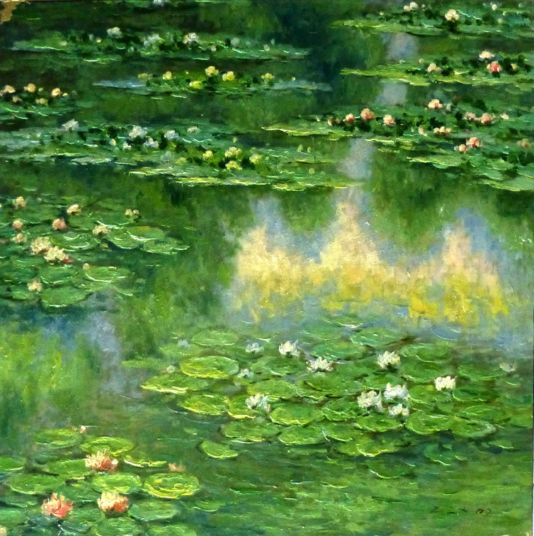 FL3114183 - 30"x30" Original Oil Painting