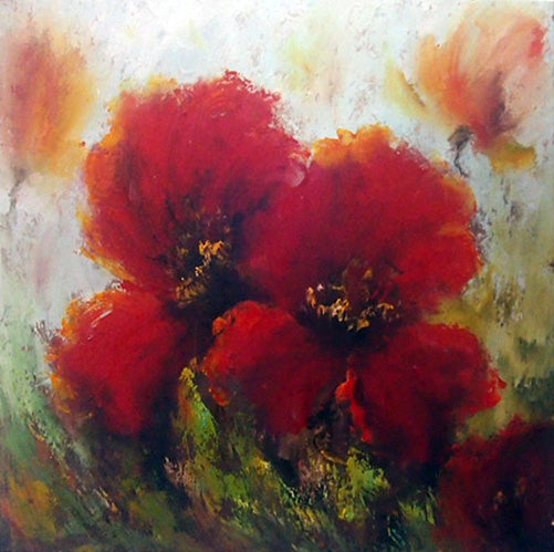 FL3118692 - 30"x30" Original Oil Painting