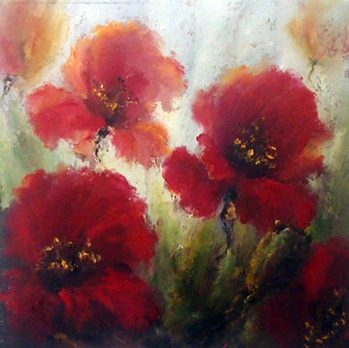 FL3118694 - 30"x30" Original Oil Painting