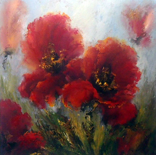 FL3118697 - 30"x30" Original Oil Painting