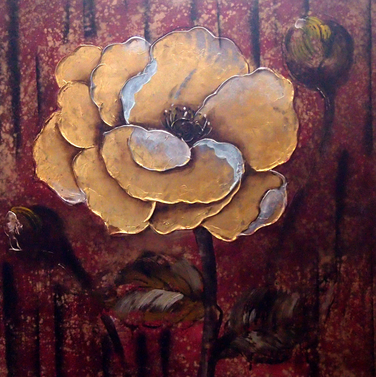 FL3119769 - 30"x30" Original Oil Painting