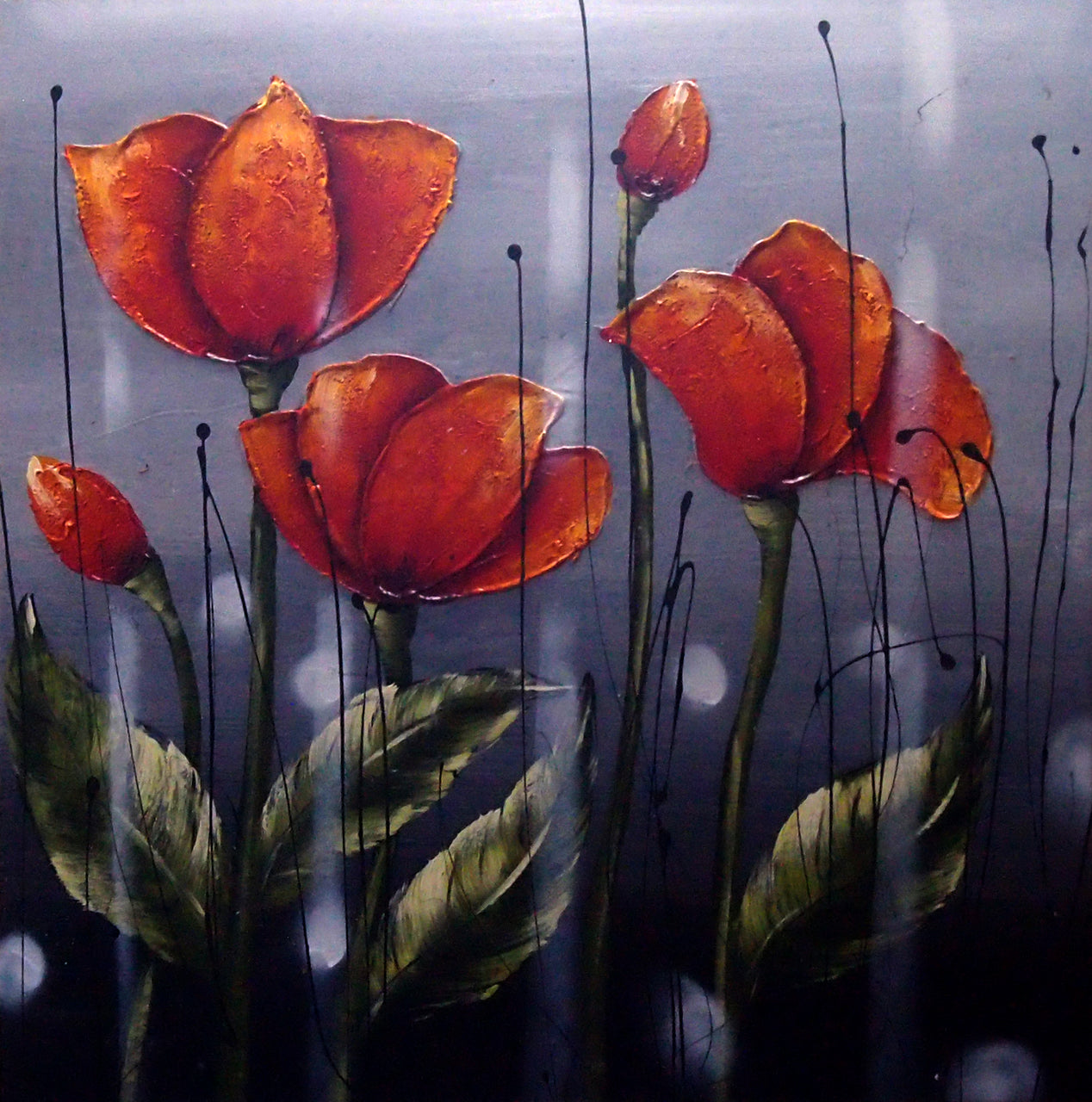 FL3119777 - 30"x30" Original Oil Painting