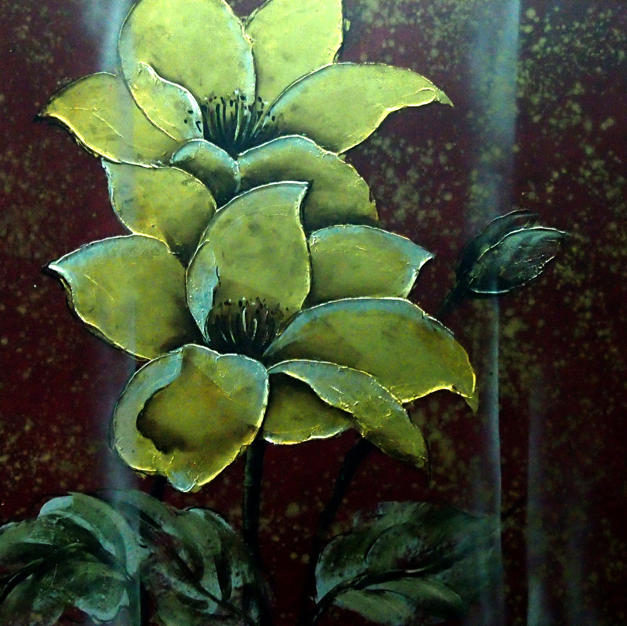 FL3119786 - 30"x30" Original Oil Painting